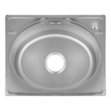 Chiuveta bucatarie inox anticalcar Freddo ERT-SN 9005D, Cuva centru, 52x41cm, Orificiu baterie dreap